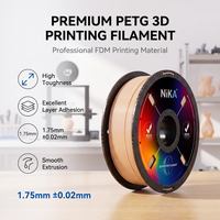 Filament d'impression 3D PETG en gros 1,75 mm, bobine en plastique vierge anti-emmêlement, haute résistance, pour pièces d'ingénierie d'imprimante FDM, en vrac