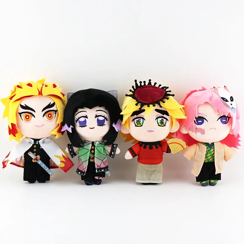 NEWEST Demon slayer Plush doll Japanese Anime demon slayer Plush Cotton stuffed plush toy for decoration