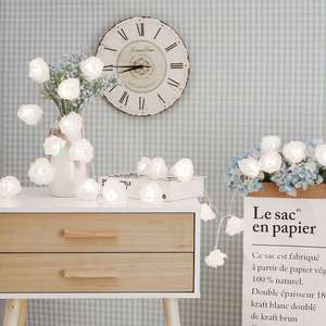 Nouvel Arrivage L-038 Guirlandes Lumineuses LED Motif Rose avec Boîte à Piles pour la Saint-Valentin, Décorations Murales de Mariage et Installations de Noël - Product Image 1