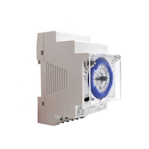 Minuteur mécanique analogique hebdomadaire 220 V SUL181D avec batterie, réglage sur rail DIN, arrêt automatique 24h/24, réglage en 15 minutes - Product Image 2