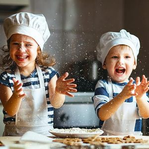 Delantales Blancos para Sublimación, Juego de <span class=keywords><strong>Delantal</strong></span> <span class=keywords><strong>y</strong></span> <span class=keywords><strong>Gorro</strong></span> de Chef Personalizado para Bebés, para Pintura Artística - Product Image 6
