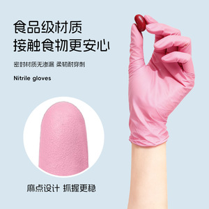 Nitrile Gloves Thick Disposable Oil Resistant Food Grade For Kitchen Dish Washing Housework Cleaning Laundry - Product Image 3