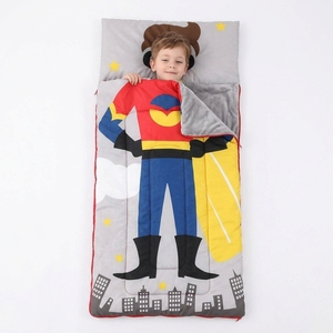 Superhero Kids <strong>Sleeping</strong> <strong>Bag</strong> Soft Warm Toddler <strong>Sleeping</strong> <strong>Bag</strong> Portable Foldable <strong>Sleeping</strong> <strong>Bag</strong> <strong>for</strong> Indoor Nap &amp; Sleepovers - Product Image 4