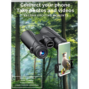 กล้องส่องทาง<span class=keywords><strong>ไกล</strong></span> HD 12x42สำหรับผู้ใหญ่อะแดปเตอร์โทรศัพท์พลังสูงรวมขาตั้งกล้องขนาดใหญ่มองเห็นแสงน้อย<span class=keywords><strong>ชัด</strong></span>เจนสำหรับการดูนก - Product Image 4
