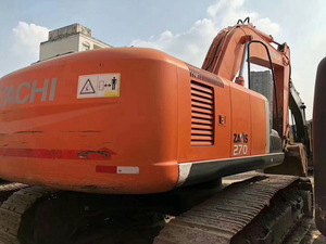 Excavadora Usada HITACHI ZX270, Maquinaria Hidráulica de Orugas Japonesa en Buen Estado, Excavadora con Motor Isuzu de 27.7 Toneladas, Bomba Kawasaki, PLC - Product Image 3