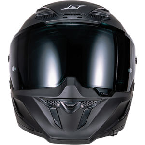 Casque intégral à double visière Befast FURIUS en noir mat XS - Product Image 3