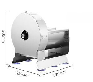 Hướng dẫn sử dụng thương mại rau và trái cây máy cắt Slicer Shredder tốt nhất giá rẻ Slicer máy thép không gỉ - Product Image 1