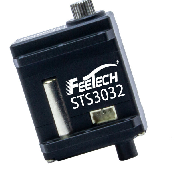 Feetech 6V 4.5KG 360 Degree Magnetic Encoder Small Size Micro Single Shaft Servo Feedback Quadrotor Robot PTZ Camera STS3032
