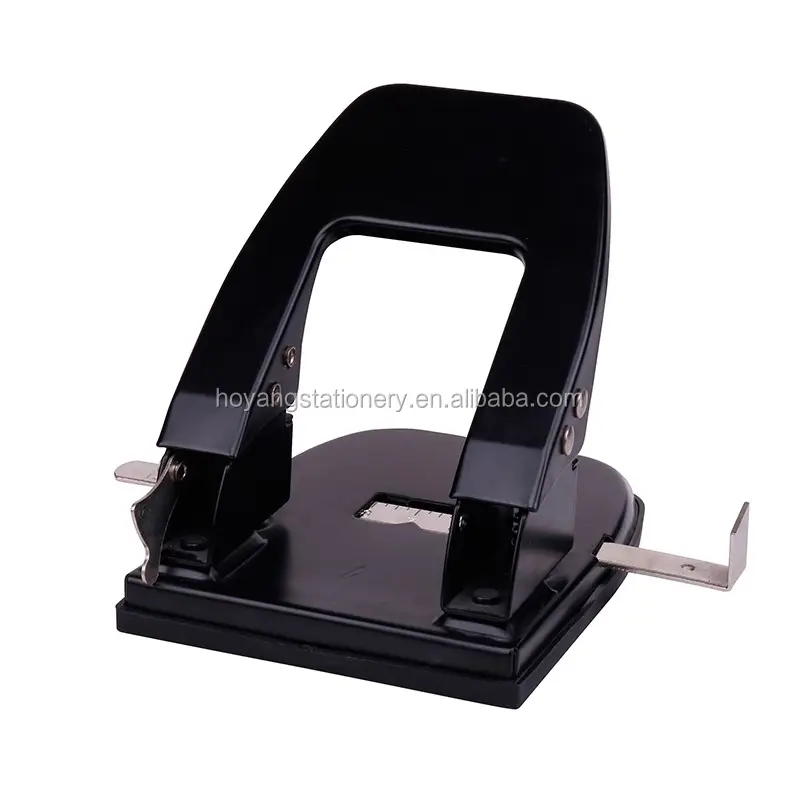 Hot Sale Metal Office Manual Papiers tempel 2 Löcher New Design Paper Puncher