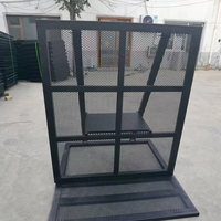 Barrières de scène portables carrées en acier et aluminium HAIAO pour le contrôle des foules, en vente