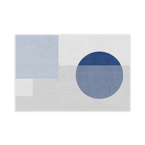 Tapis géométrique moderne rectangulaire antidérapant en velours cristal pour salon et chambre H 2582 6 - Product Image 5