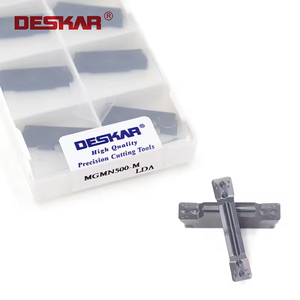 Tùy chỉnh Carbide chèn cho deskar <span class=keywords><strong>CNC</strong></span> Lathe ép khía lưỡi cho thép & thép không gỉ chế biến OEM công cụ chuyển - Product Image 1