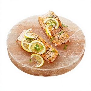 Dalles de sel rose de l'Himalaya 100 % naturelles de qualité supérieure 2025, style sculpté, pour une expérience de cuisson au barbecue améliorée - Product Image 1