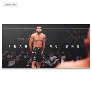 Stampa su Tela Motivazionale 'MMA <span class=keywords><strong>Fighter</strong></span> Fear No One', Poster UFC per Palestra, Ufficio, Man Cave o Decorazione Sala Sport da Combattimento, Regalo - Product Image 6