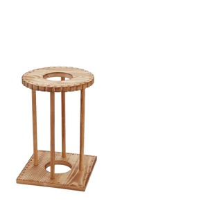 Outil de tissage de bracelet en bois, 127 mm, rond, pour la fabrication de bijoux DIY sur bureau - Product Image 2