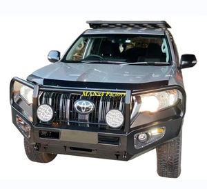 Manx4 4WD thép phía trước <span class=keywords><strong>Bumper</strong></span> Bull Bar cho Prado lc150 fj150 2018 + - Product Image 2