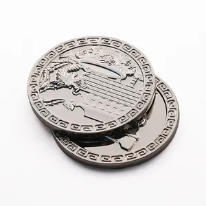 Металлические игровые жетоны на заказ, монеты с двойным орлом
