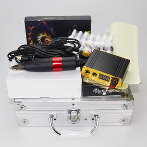 Kit de Máquina de Tatuar Rotativa con Interfaz RCA, Pluma con Agujas de Cartucho y Fuente de Alimentación para Uso en Tatuajes Corporales - Product Image 3