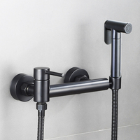Mitigeur de douche de salle de bain avec douchette en laiton mitigeur portable bidet douche pulvérisateur ensemble