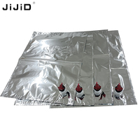 Jijid Food Grade 10l Wijnzak Met Vlinderklep Aseptische Pe Aluminium Materiaal Slabbetje Zak In Doos Voor Drankverpakking