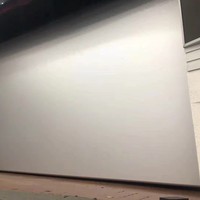 Écran de projection cinéma 3D 4K haute définition, design métallique acoustiquement transparent, qualité cinéma