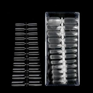 Venta al por mayor, <span class=keywords><strong>transparente</strong></span> y natural, 504 unids/caja, <span class=keywords><strong>manicura</strong></span> alargada, todos los esmaltes de uñas - Product Image 3