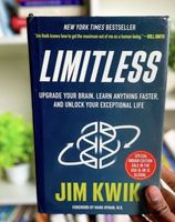 Libro Limitless de Jim Kwik, Alta Calidad, Inglés, Autoayuda, Motivación, Entrenamiento Cerebral, Desarrollo Personal, 120 Hojas Digitales