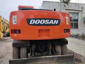 Mini-pelle hydraulique à roues Doosan Dh150w-7 d'occasion 6 tonnes Corée d'origine Excavateurs d'occasion nouveauté - Product Image 5