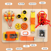 Jouets éducatifs en bois pour enfants en gros, Tableau d'activités Montessori Montgolfière pour la maternelle, la garderie et l'apprentissage STEM