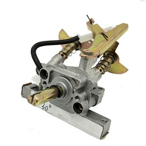 Jiada accensione automatica bruciatore in rame giallo nuovo Design fornello a <span class=keywords><strong>Gas</strong></span> portatile a 2 vie - Product Image 2