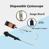 Boîtier décodeur pour endoscope flexible vétérinaire et humain 3,8 mm 400x400p long 380 mm USB Cystoscopie adulte