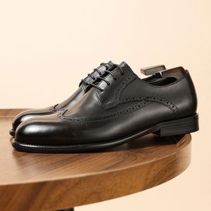 Zapatos Casuales de Hombre de Cuero Mate, Estilo Otoñal, Zapatos de Moda Británica para Hombre, Zapatos de Gamuza para Hombre - Product Image 2