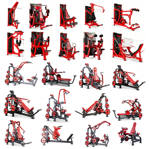Máquina Comercial de Polea para Ejercicios de Espalda con Peso Cargado por Pin, Equipo de Entrenamiento de Fuerza para Gimnasio - Product Image 5