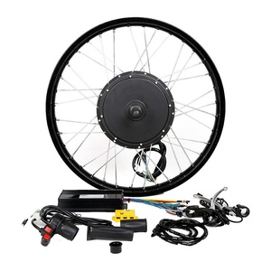 Kit de conversion de vélo électrique 72V 60V 52V 48V 3000W 5000W 3000W avec batterie 13.4Ah pour vélos - Product Image 4