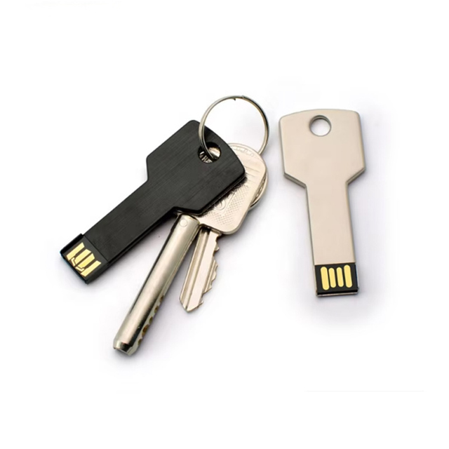 Mini Key Shape USB Flash Drives 1GB-128GB Free Custom Logo Laser Engraving Clés USB Thumb Flash Disk Memorias USB Creative Gift