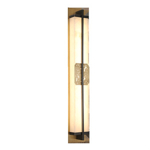 Natural Marble All Copper <b>Wall</b> Lamp New Chinese Style LED Living Room Bedroom Background <b>Wall</b> <b>Light</b> E27 <b>Switch</b> Control - Product Image 5