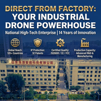 Dron de Limpieza Profesional con Sistema de Alimentación Coaxial, Máquina de Pulverización de Alta Presión, Dispositivo de Mantenimiento de Edificios para Ventanas