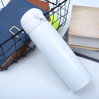 Botol minum termos vakum stainless steel dinding ganda 500ml murah dengan tutup anti tumpah untuk hadiah