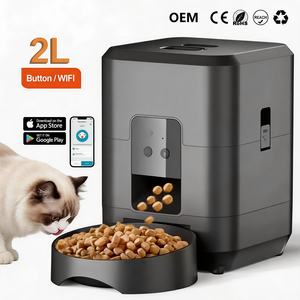 <span class=keywords><strong>Distributeur</strong></span> automatique intelligent 2L pour chiens, à alimentation solide, programmable, avec contrôle quantitatif via application, bol portable pour animaux de compagnie - Product Image 1