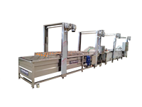 Volledig Automatische Fruit- en Groente-Bubbelreinigingsmachine - Hogedruksproeier voor het verwijderen van pesticidenresiduen Productielijn