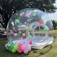 Meilleurs ballons de fête en PVC pour enfants, dôme gonflable transparent Fun House, dôme à bulles transparent, tente à bulles transparente à vendre