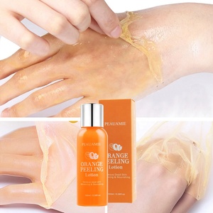 Nudillo personalizado que alivia la melanina, loción de aceite Exfoliante para piel negra, blanqueamiento de la piel, naranja y amarillo - Product Image 3