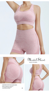 Sujetador Deportivo para Mujer, Top Deportivo con Push-Up, Ropa Interior Deportiva para Yoga, Tops Deportivos Transpirables para Mujer, Chaleco para Correr, Ropa de Gimnasio - Product Image 3
