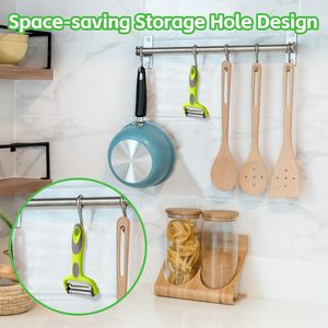 Couteau à éplucher multifonction 3-en-1 à alimentation directe d'usine, éplucheur rotatif, râpe, trancheuse à melon pratique, vente en gros - Product Image 5