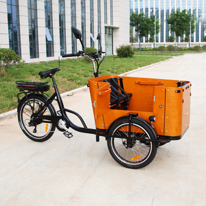 Tricycles électriques homologués CE, vélos cargo familiaux avec boîte de transport, vélos cargo électriques pour la ville, entrepôt UE - Product Image 4