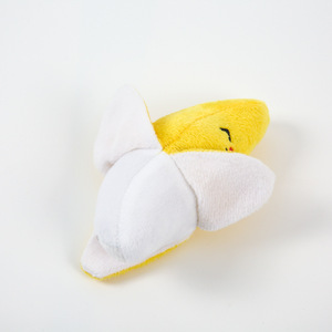 Vente en gros Jouet en <span class=keywords><strong>velours</strong></span> côtelé de luxe pour chien en peluche <span class=keywords><strong>banane</strong></span> grinçante à mâcher classique - Product Image 5