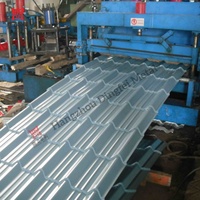RAL Kundenspezifische Farbige Metall-Dachziegel im Antiken Römischen Stil, Wetterfeste Farbige Stahl-Glasierte Dachziegel für Bauernhausdächer