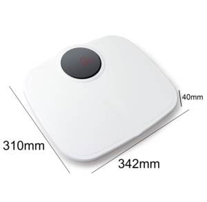 La nueva báscula de baño de gran tamaño, báscula de peso, báscula electrónica Digital de esquina redonda, capacidad de 180kg, plataforma ABS antideslizante - Product Image 6
