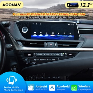 256G 12.3 Inch Car Radio for Lexus ES ES300 ES250 ES350 ES300h 2018-2020 Android Multimedia GPS Video Carplay Player Head Unit - Product Image 2