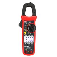 TTLTES UNI-T UT204 Pince multimètre numérique Température AC/DC Courant Tension Résistance Testeur Multimètre